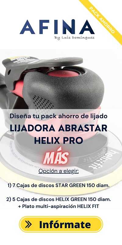 Promoción lijadora Helix pro