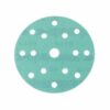 Disco abrasivo film ABRASTAR STAR GREEN 15 aspiraciones
