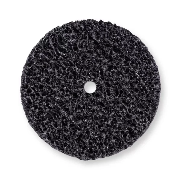 Disco abrasivo de limpieza polifibra Clean & Strep negro ABRASTAR