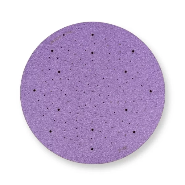 Disco abrasivo velcro film ABRASTAR Helix Violet