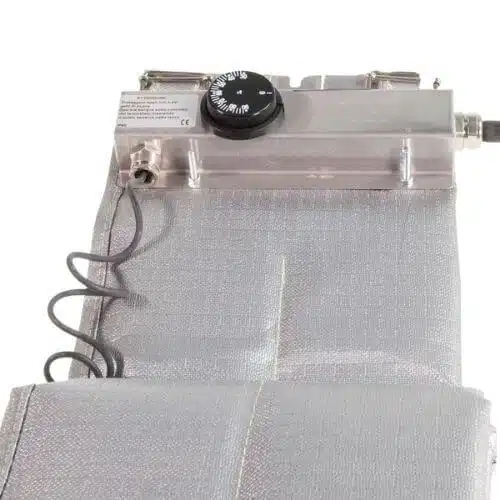 Manta calefactora para bidones