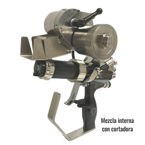 Pistola de corte RS GRACO mezcla interna con cortadora