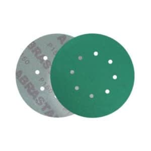 Discos abrasivos star green 203 mm con 8 aspiraciones