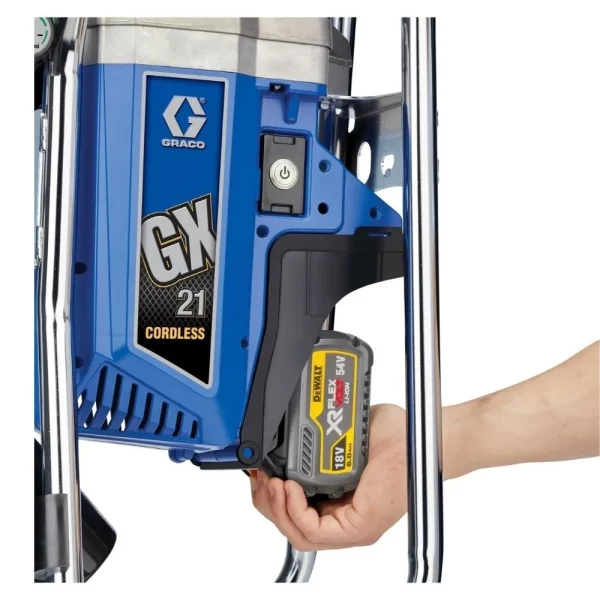 Pulverizador airless GRACO GX 21 25T967 con bateria