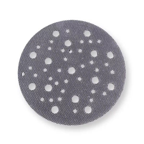 Adaptador plato de lijado Interface de foam - velcro 150 mm. altura 5 mm. 56 aspiraciones