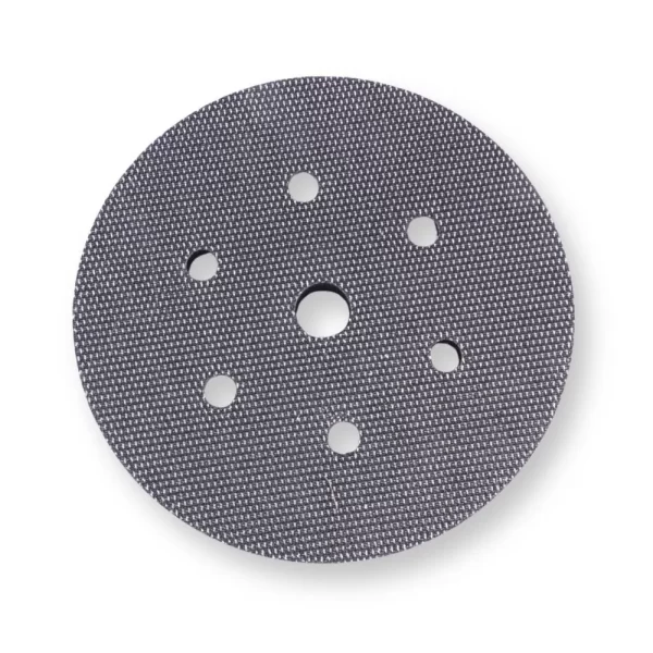 adaptador plato de lijado Interface de foam - velcro 150 mm. altura 10 mm. 7 aspiraciones