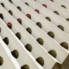 Detalle filtro de cabina para pintura de carton blanco