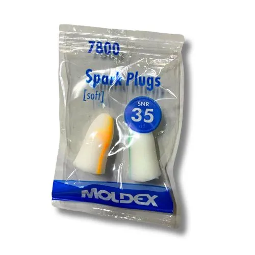 Moldex 7800-50 Spark - Tapones suaves para los oídos (50 unidades) :  : Bricolaje y herramientas