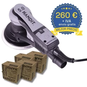 Promoción lijadora eléctrica HANDIT BRUSHLEES 350 W.