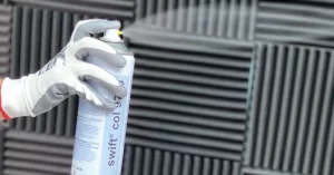 Usos profesionales de la cola de contacto Sectores y aplicaciones específicas
