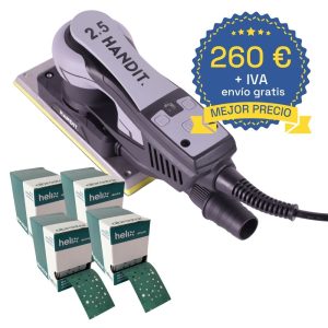 Promoción lijadora eléctrica rectangular HANDIT BRUSHLEES 70 x 197