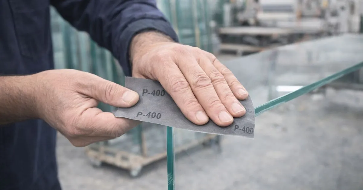 Comparativa de lijas para cristal. Acabado, control y durabilidad.