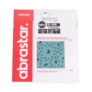 Muestrario discos abrasivos film ABRASTAR HELIX GREEN