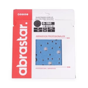 Muestrario discos abrasivos ilm ABRASTAR KS-BLUE