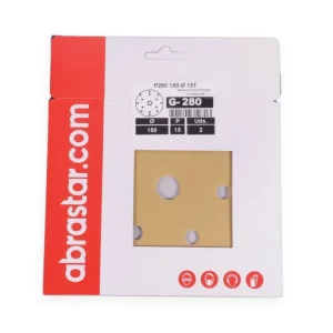 Muestrario discos abrasivos papel ABRASTAR HANDIT ECO