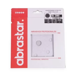 Muestrario discos abrasivos papel ABRASTAR STAR-ICE