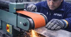 ¿Qué es la lija de banda para metal y para qué sirve?