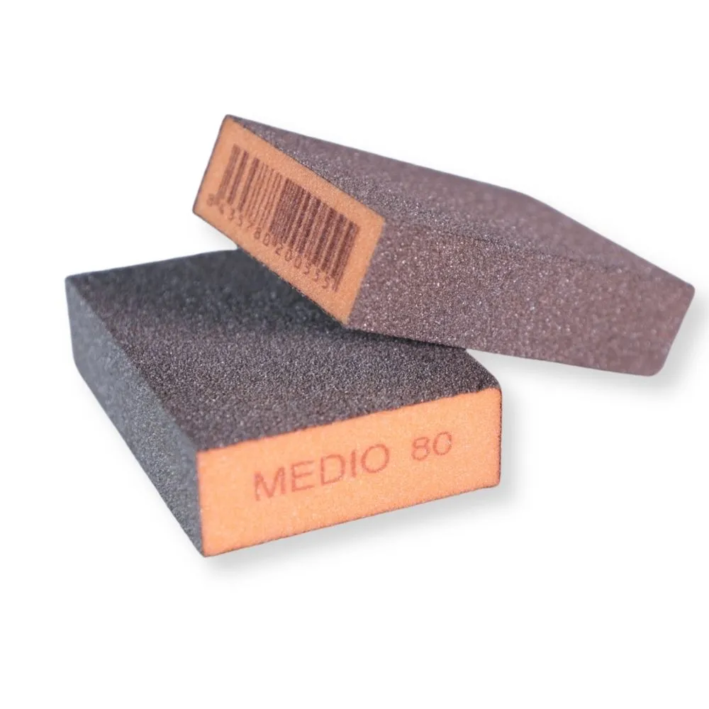 Taco lija corindón HANDIT caja 50 uds g-80