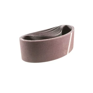 Banda de lija 75×533 mm tela corindón ABRASTAR recambio Bosch PBS 75 A PBS 75 AE GBS 75 AE Makita 9902 9903