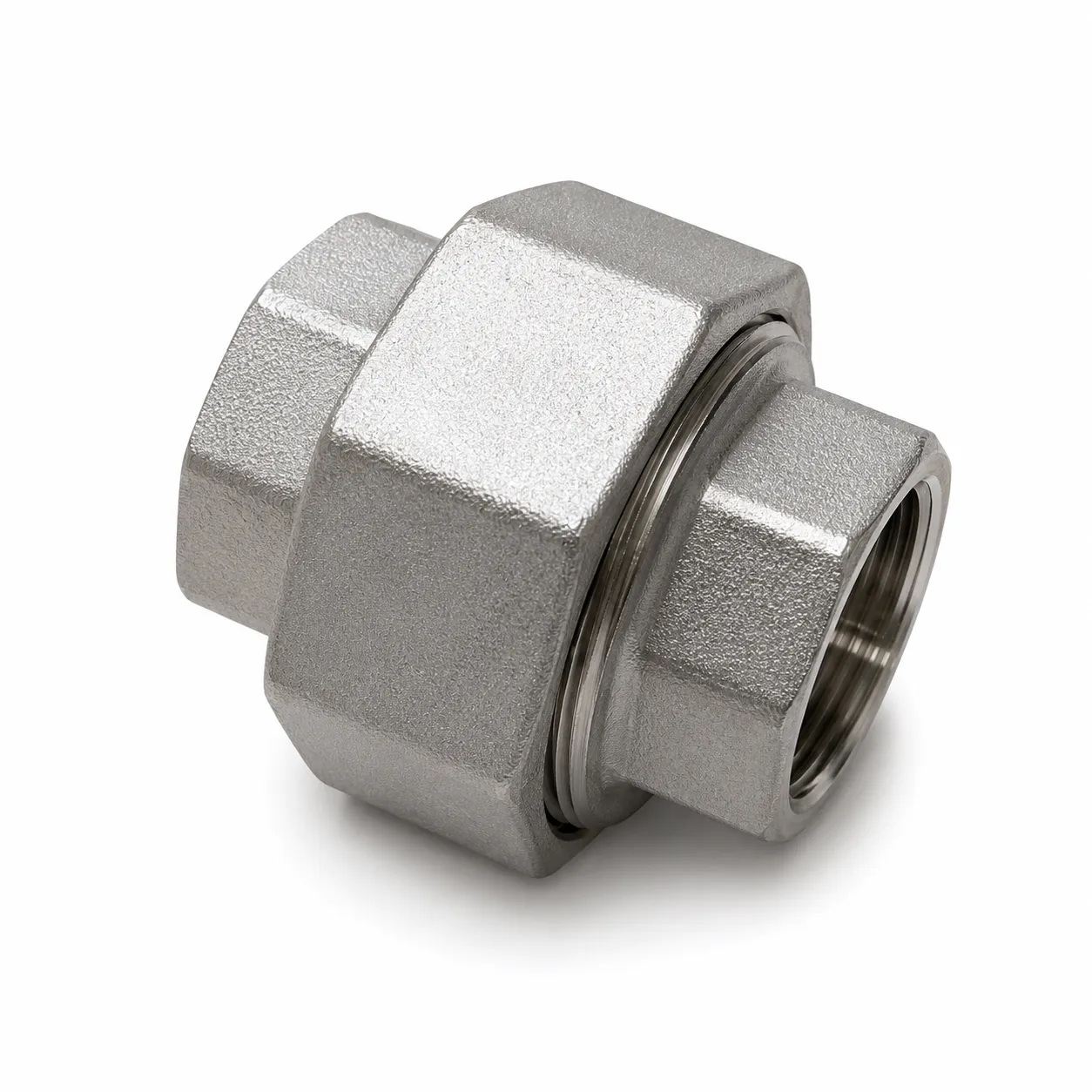 Adaptador hidráulico recto de acero inoxidable - Imagen 3