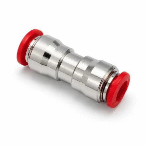 Racor instantáneo de unión cromado
